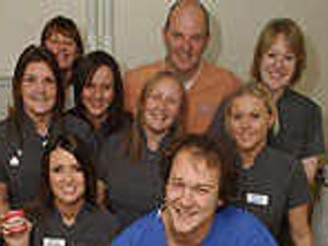 Supporting image for story: All smiles as dentist in finals