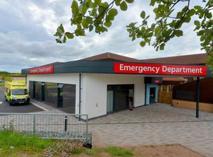 The emergency department at the Princess Royal Hospital, Telford