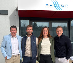 Pictured from left to right: Opera co-founder / Sybron Director of the North Region, John Whittaker; Sybron sales & marketing director, George Mason; Opera co-founder / Sybron office manager - Stafford, Marie Whitaker; Sybron operations director, Bradley Henwood