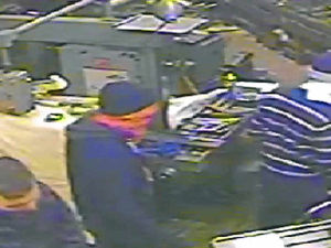 Supporting image for story: Fire attack raiders caught on camera