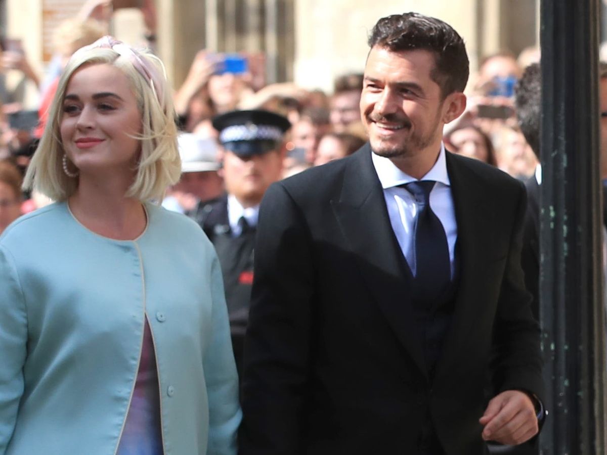 An ageing Katy Perry and Orlando Bloom star together in voting rights