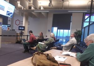 The public gallery at Telford & Wrekin Council's planning committee on Wednesday, March 18, 2026. Picture: LDRS