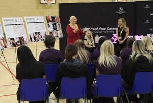 Careers advice from some of the hair industry’s biggest brands was available as part of the roadshow.
