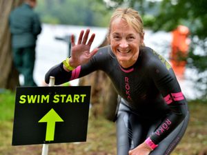 Supporting image for story: GALLERY: BBC Breakfast presenter among competitors as triathlon returns to Ellesmere
