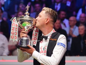 Supporting image for story: Kyren Wilson survives Jak Jones fightback to win world snooker title at Crucible