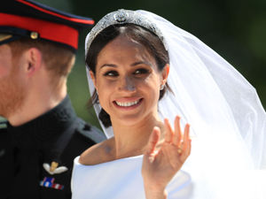 Supporting image for story: Meghan's Royal Wedding dress created by West Midlands-born designer