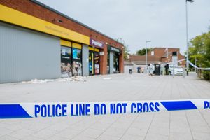 Shops in Hollinswood, Telford have been vandalised 