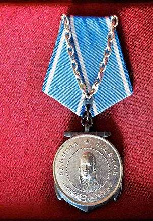  Mr Davies’s Ushakov medal