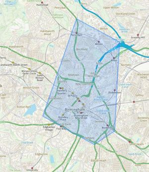 Section 60 powers are in place over Birmingham tonight