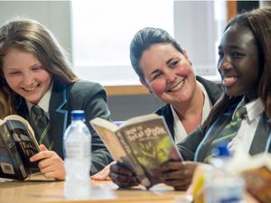 Supporting image for story: The Hart School congratulates pupils on GCSE success