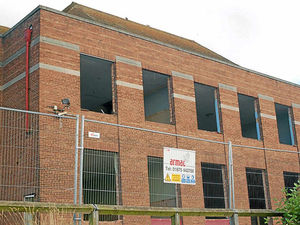 Supporting image for story: End of an era at Abraham Darby Academy as old school building demolished