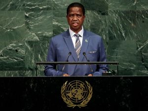 Supporting image for story: Former Zambia president Edgar Lungu dies aged 68