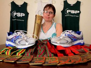 Supporting image for story: Unlucky for some, but not Beccy! Fitness fanatic takes on marathon number 13