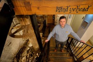 Old mill workings can be found at the pub