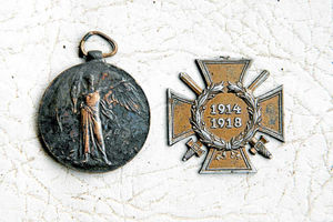 The medals that were found
