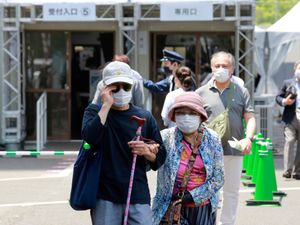 Supporting image for story: Japan opens mass vaccination centres two months before Tokyo Olympics