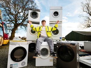 Supporting image for story: Watch: Washing machines wanted for world's biggest Rubik's Cube project at British Ironwork Centre
