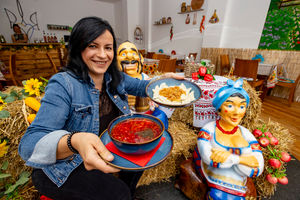 Yuliia Kryvenko is bringing a piece of Ukrainian culture to Wednesbury.