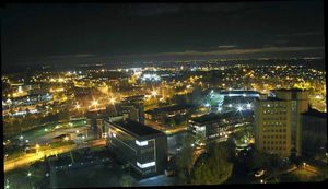 This stunning night view of Telford was taken at height by Star reader Tom Craig