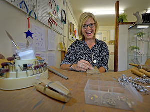 Supporting image for story: All that glitters: Rugeley teacher gives up profession for jewellery dream
