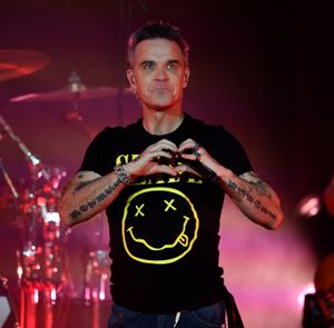 Robbie Williams wows the crowd at The Halls, Wolverhampton. Photo: Tim Thursfield