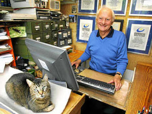 Supporting image for story: Shropshire crossword compiler's 80th birthday celebrated in print