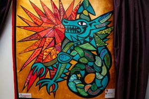 Sandwell Parents for Disabled Children in Smethwick have revealed a new piece of artwork which was designed by staff, artists, parents and children