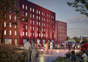 An artist's impression of the improved Market Square which is part of the proposed regeneration project in Wolverhampton city centre. Pic: Howells/ECF. Permission for reuse for all LDRS partners.