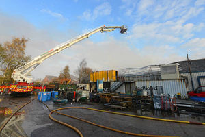 Specialist equipment at the scene