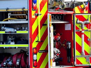 Supporting image for story: Crews deal with two-car crash in Telford