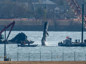 Supporting image for story: Remains of all 67 victims of US plane and helicopter crash recovered
