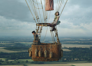 Eddie Redmayne and Felicity Jones in The Aeronauts