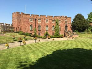 Supporting image for story: Shrewsbury Castle lawns still kept pristine despite no visitors