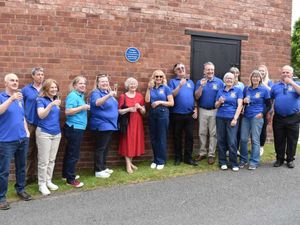 Supporting image for story: Town band makes history and commemorates roots with blue plaque