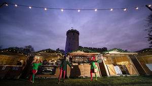 Warwick Castle at Christmas