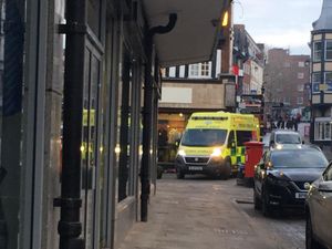 Supporting image for story: Man found unconscious on Shrewsbury street