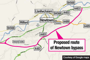 Supporting image for story: Work timetable plea over Newtown bypass
