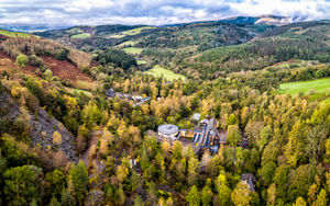 An aerial view of CAT. Image: Crown Copyright.