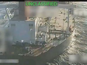 Supporting image for story: Trump says US has seized oil tanker off coast of Venezuela