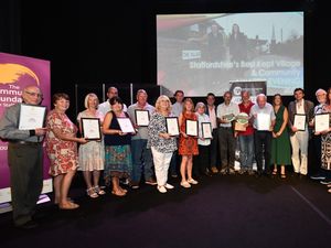 Supporting image for story: Two Staffordshire villages celebrating after being named as winners in a best-kept village competition