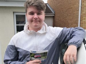 Supporting image for story: Teenager in driving competition final but is too young to hold licence 