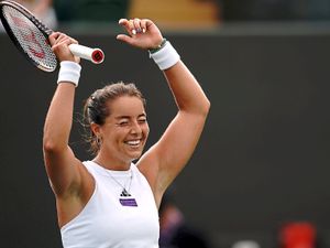 Supporting image for story: British wildcard Jodie Burrage celebrates sweet success at Wimbledon 
