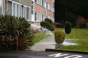Pumps are also working to keep water out