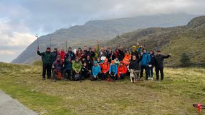 Yr Wydffa Big Clean Up. Photo: British Mountaineering Council