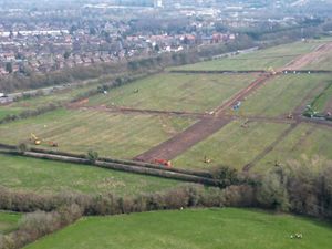 Supporting image for story: Watch: Work begins on controversial Wrekin solar farm after lengthy planning battle