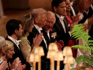 Supporting image for story: Trump ate ‘whatever the hell they served us’ at Windsor Castle banquet