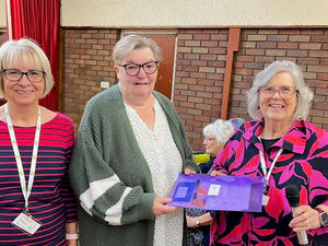 Supporting image for story: All wrapped up at Cannock WI!