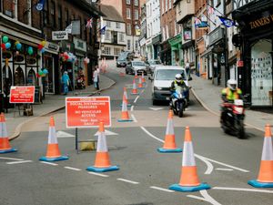 Supporting image for story: Social distancing measures to return to Shrewsbury town centre next week