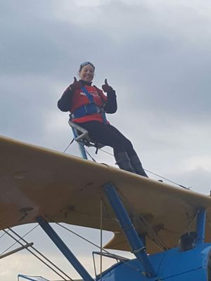 Emma Richards was diagnosed with leukaemia after going for a regular Crohn's check-up