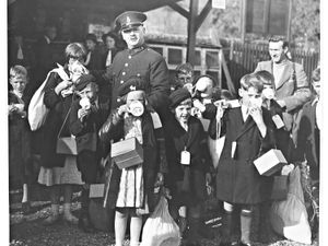 Supporting image for story: Readers' Letters: A note of thanks for those who deliver our papers, plus a picture from the archives of young evacuees pausing for a cup of tea